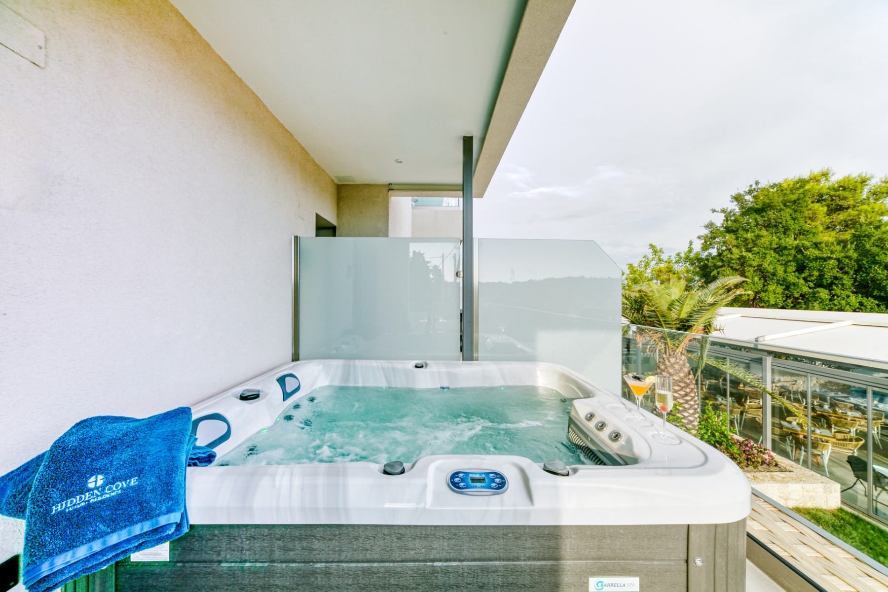 Honeymoon Suite with Hot Tub Hidden Cove Corfu Hidden Cove Corfu